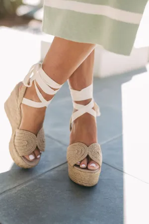 Allison Wrap Up Wedge- Yute