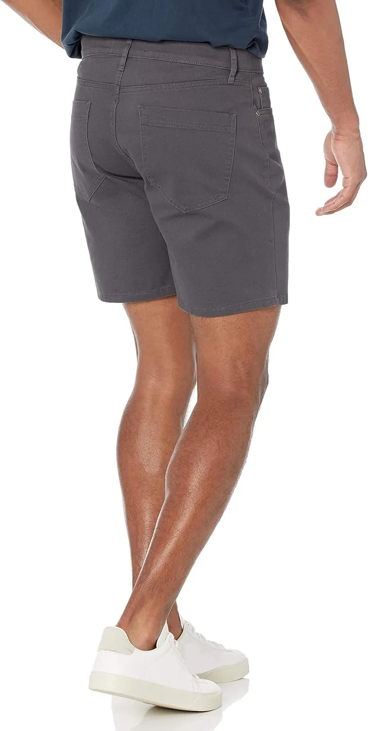 Amazon Essentials Men's Slim-Fit 7" Inseam Stretch 5-Pocket Short