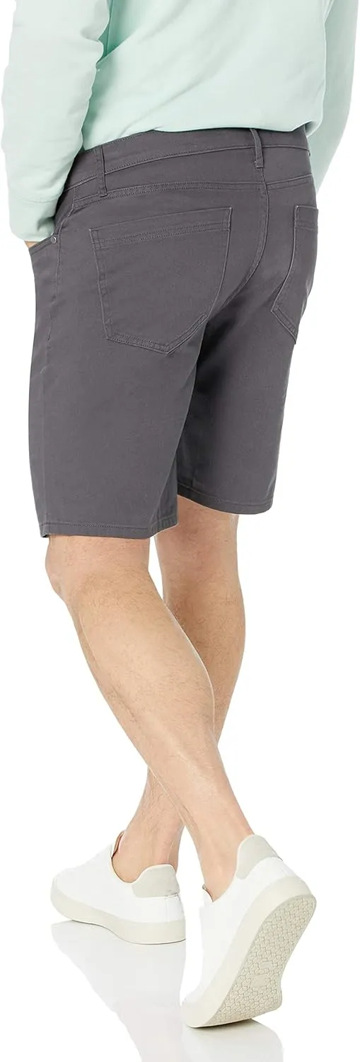 Amazon Essentials Men's Slim-Fit 9" Inseam Stretch 5-Pocket Short