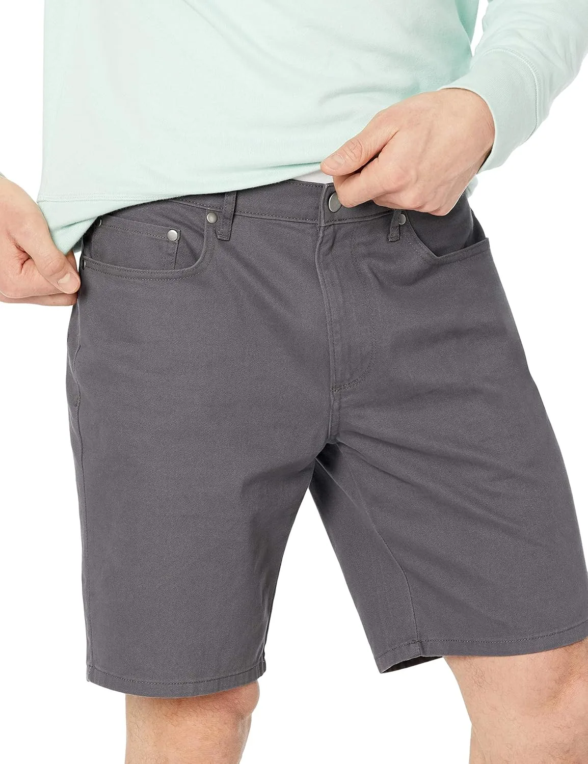 Amazon Essentials Men's Slim-Fit 9" Inseam Stretch 5-Pocket Short