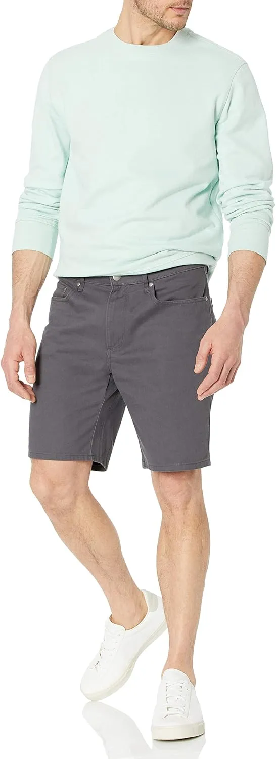 Amazon Essentials Men's Slim-Fit 9" Inseam Stretch 5-Pocket Short