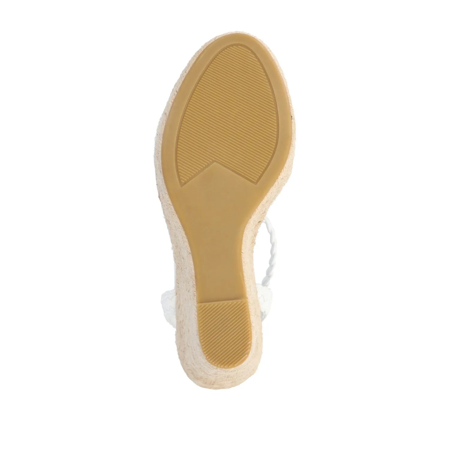 ANDIAH ESPADRILLE WEDGE HEELED SANDALS