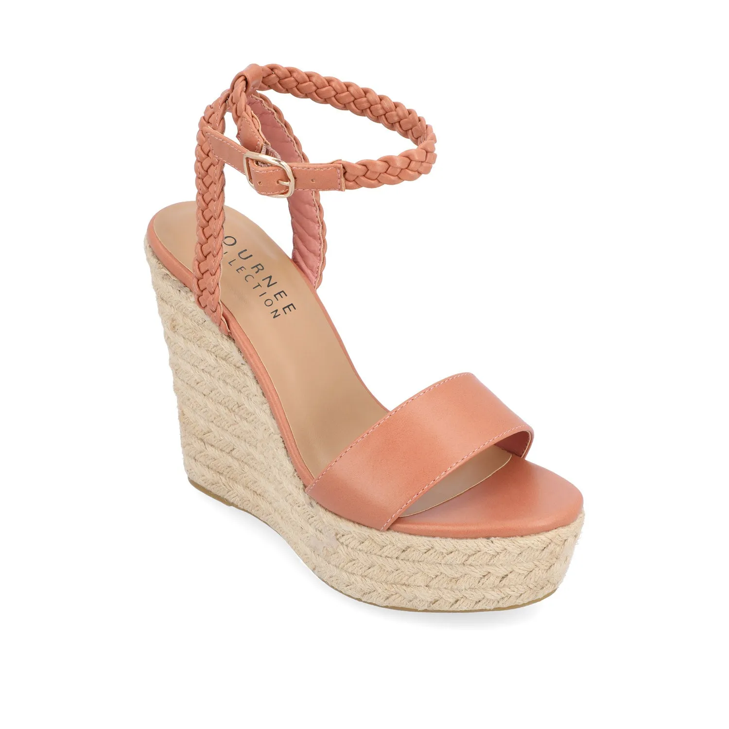 ANDIAH ESPADRILLE WEDGE HEELED SANDALS