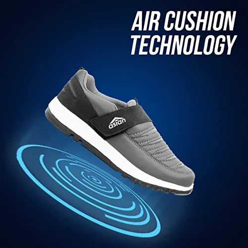 ASIAN Men's Synthetic Sports,Running,Casual Loafer Shoes for Boy's 10 UK