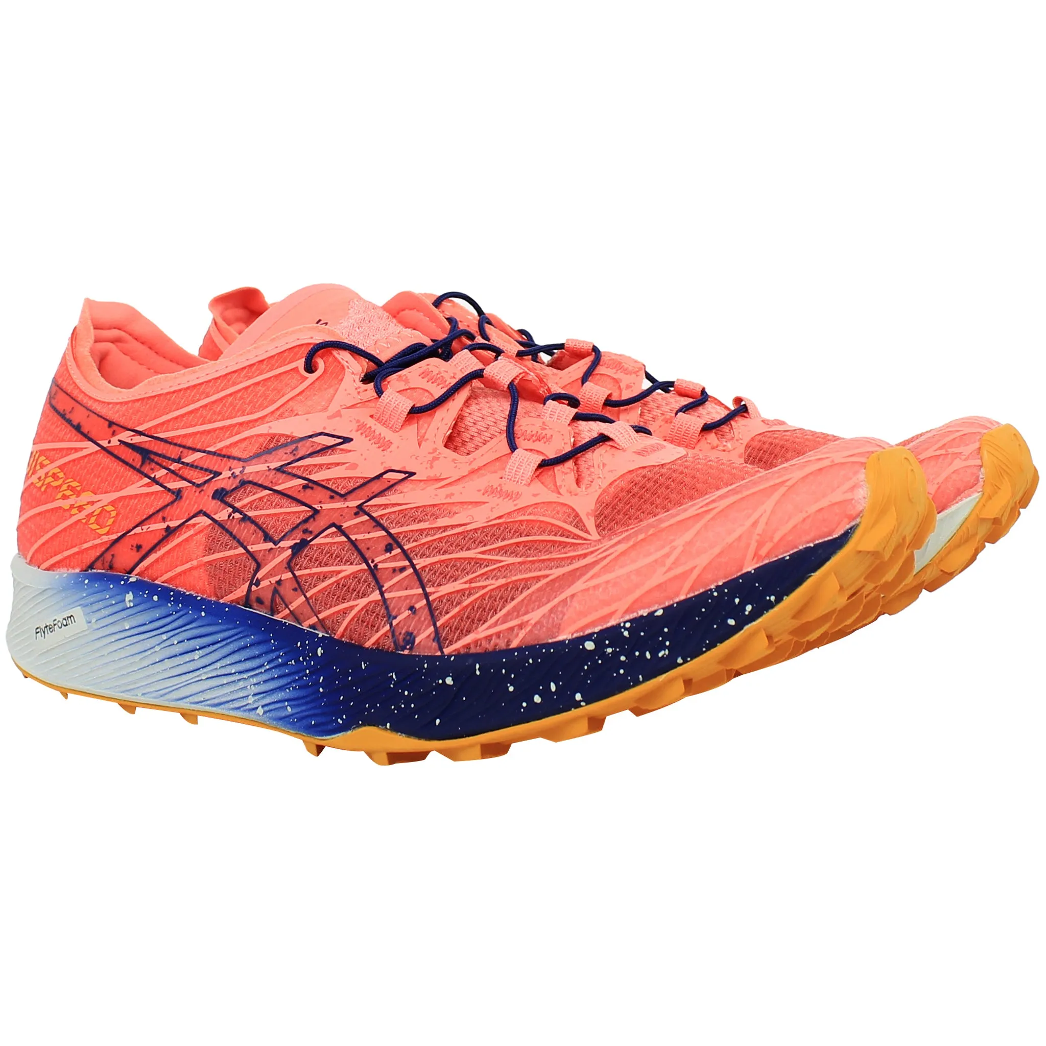Asics Fujispeed Womens Red Running Shoes