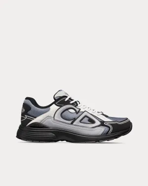 B30 Mesh & Technical Fabric Blue / Gray / White / Black Low Top Sneakers