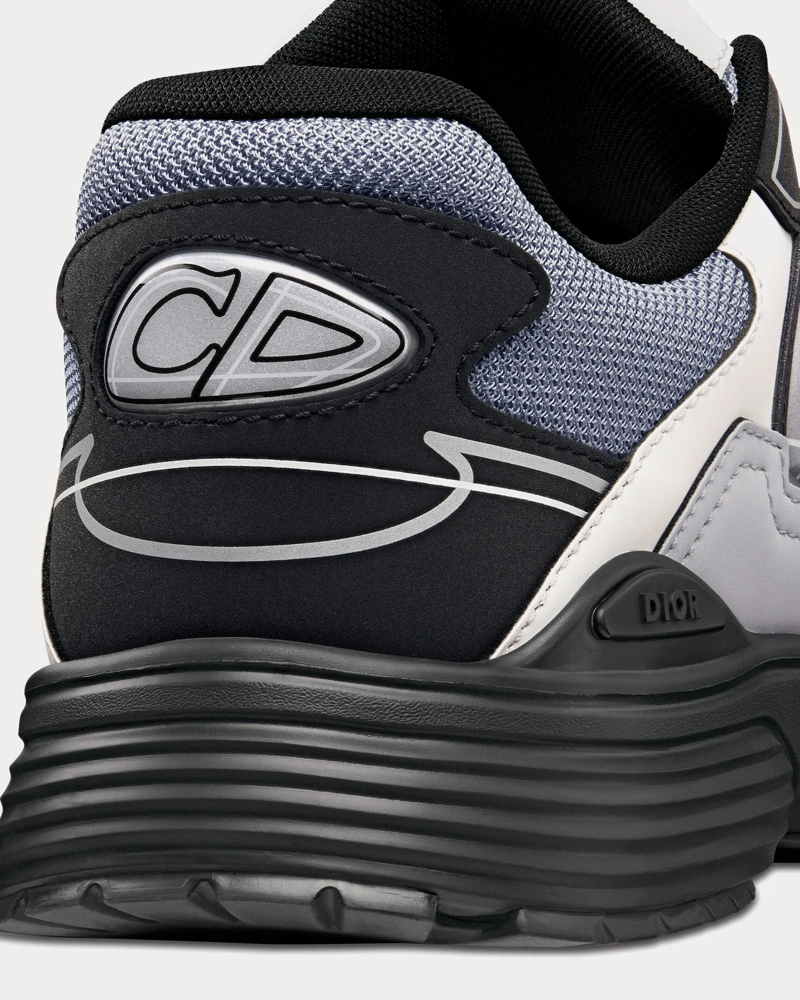 B30 Mesh & Technical Fabric Blue / Gray / White / Black Low Top Sneakers
