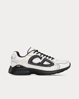 B30 Mesh & Technical Fabric White Low Top Sneakers
