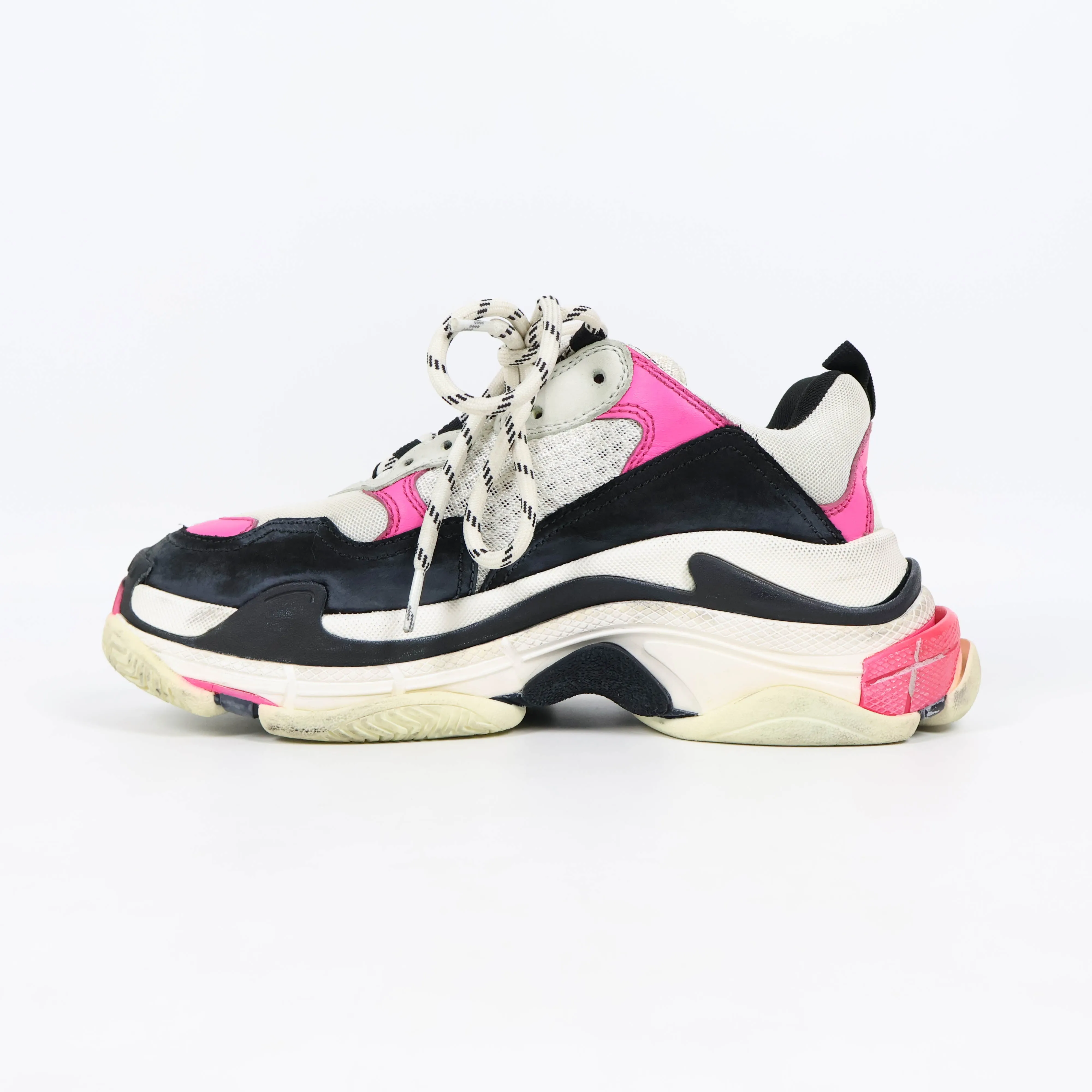 Balenciaga Triple S Black Pink 37