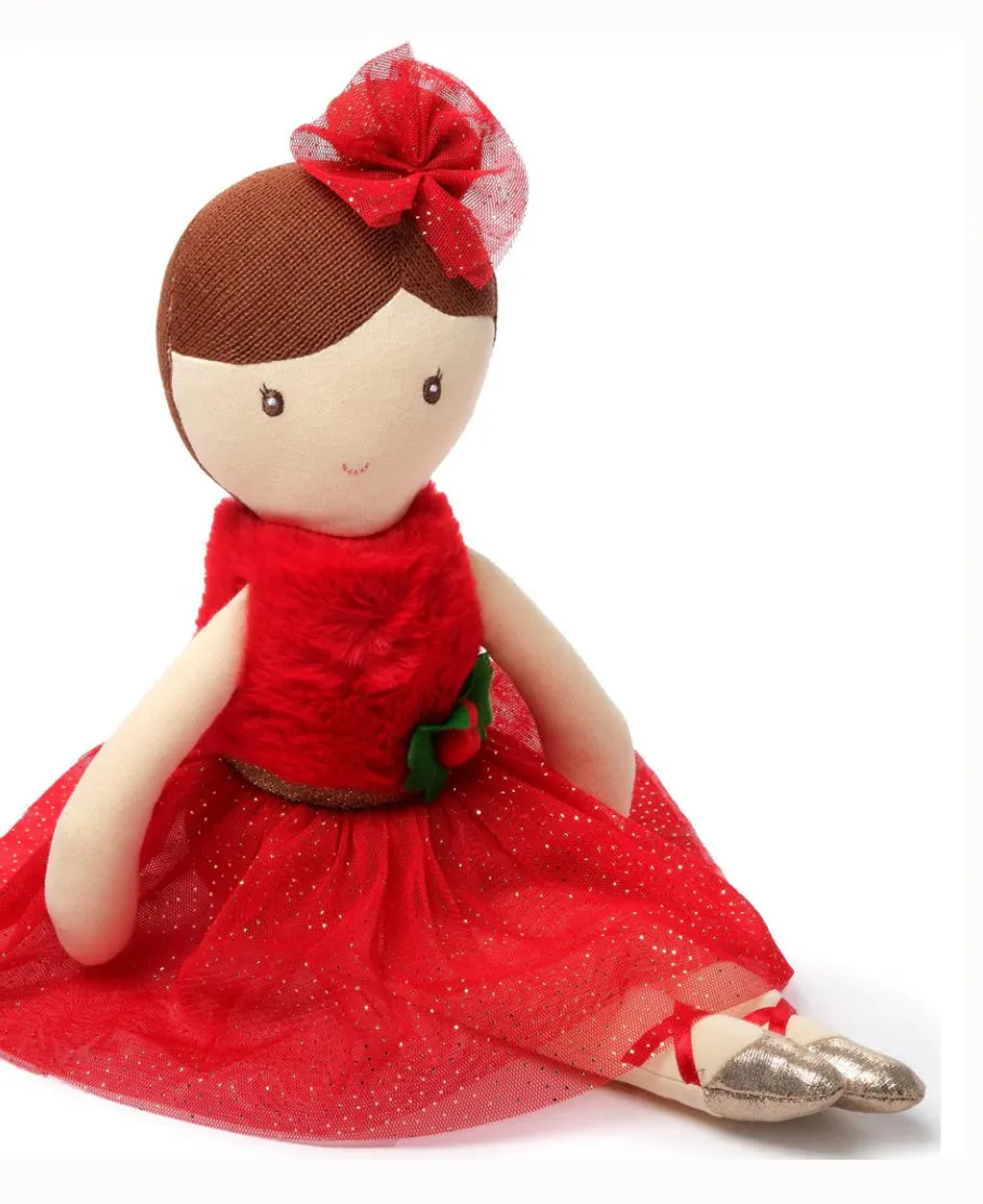 Bearington Bear Evie Ballerina Christmas Doll