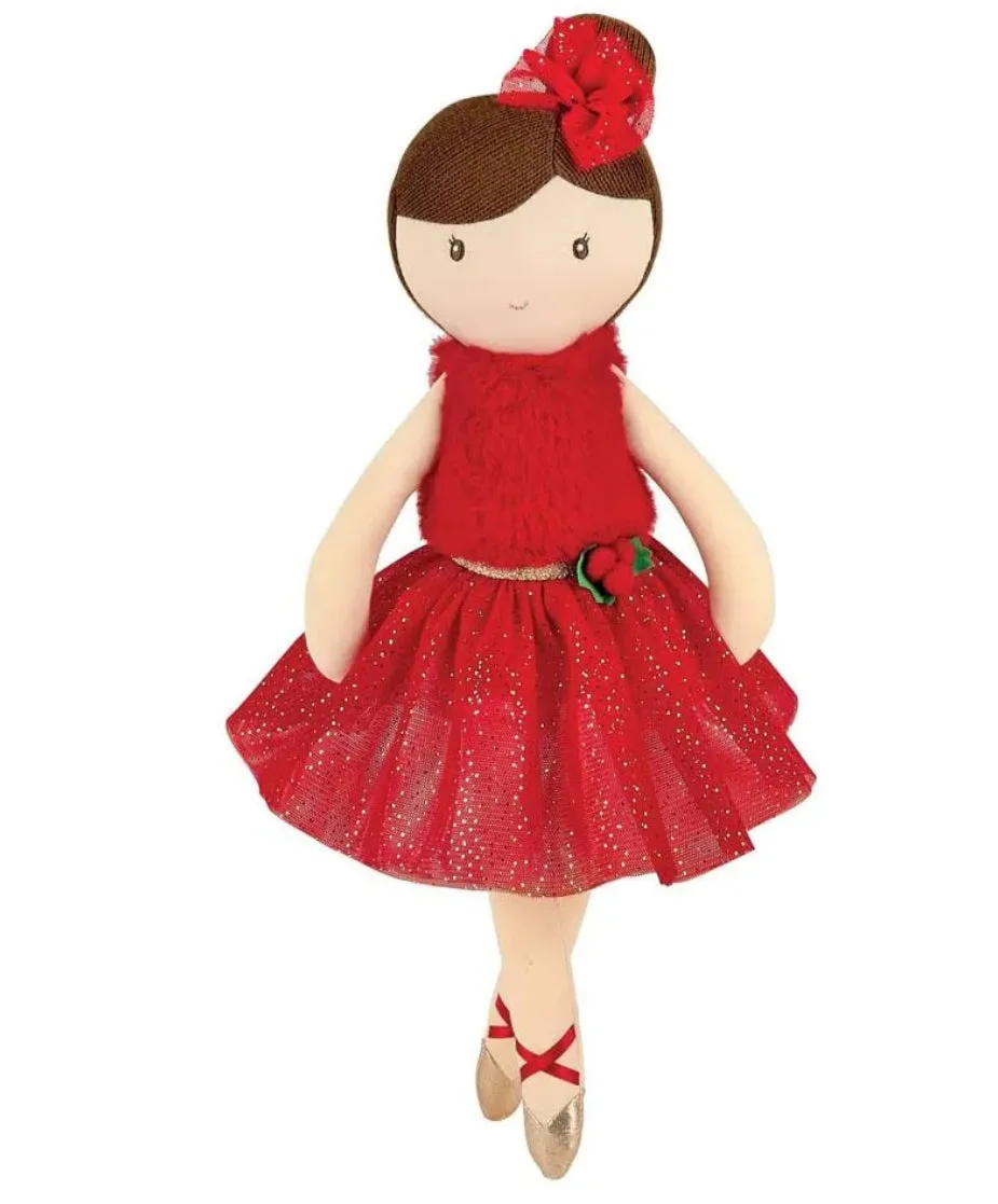 Bearington Bear Evie Ballerina Christmas Doll