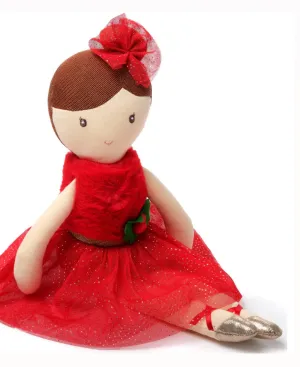Bearington Bear Evie Ballerina Christmas Doll