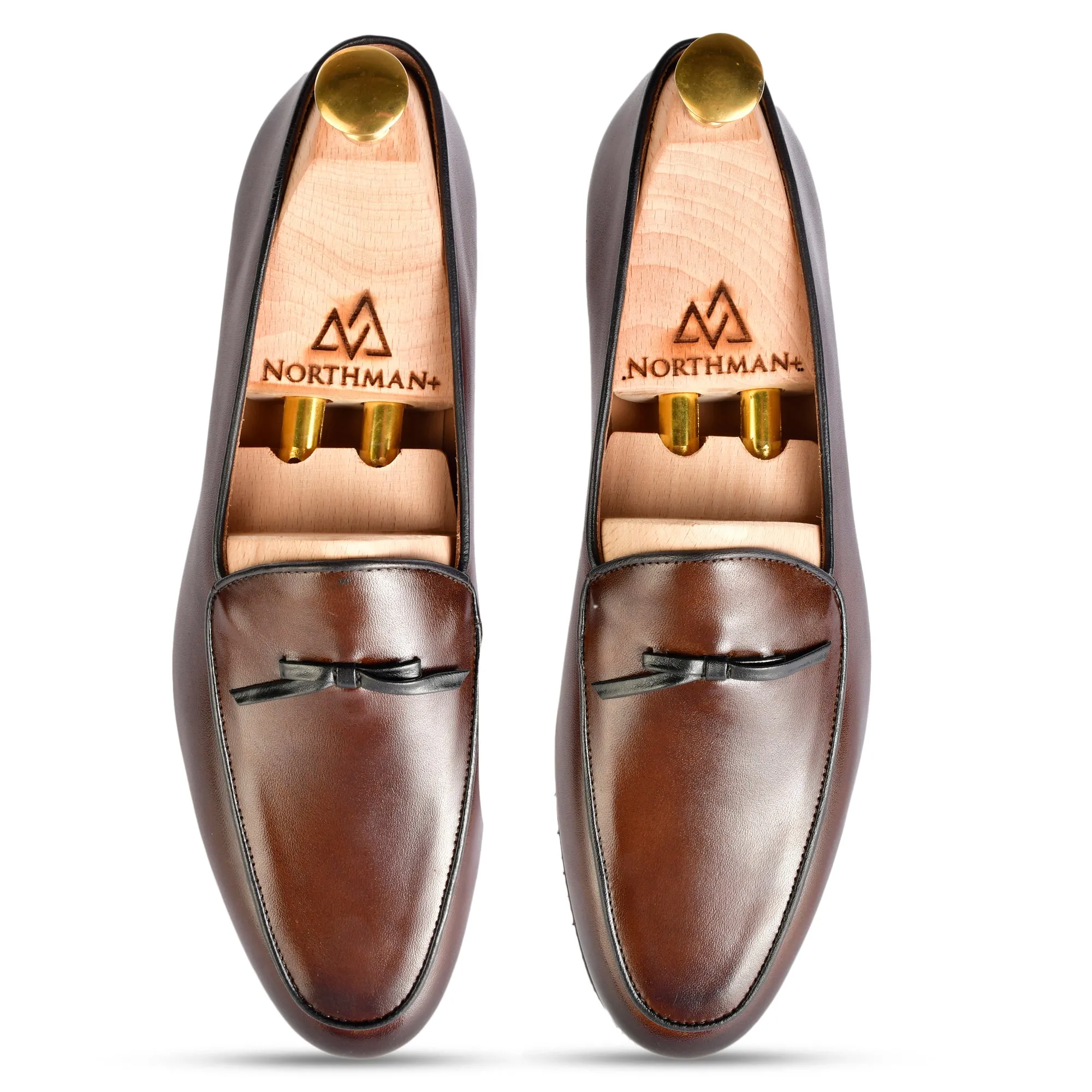 Brown Bowtie Loafers