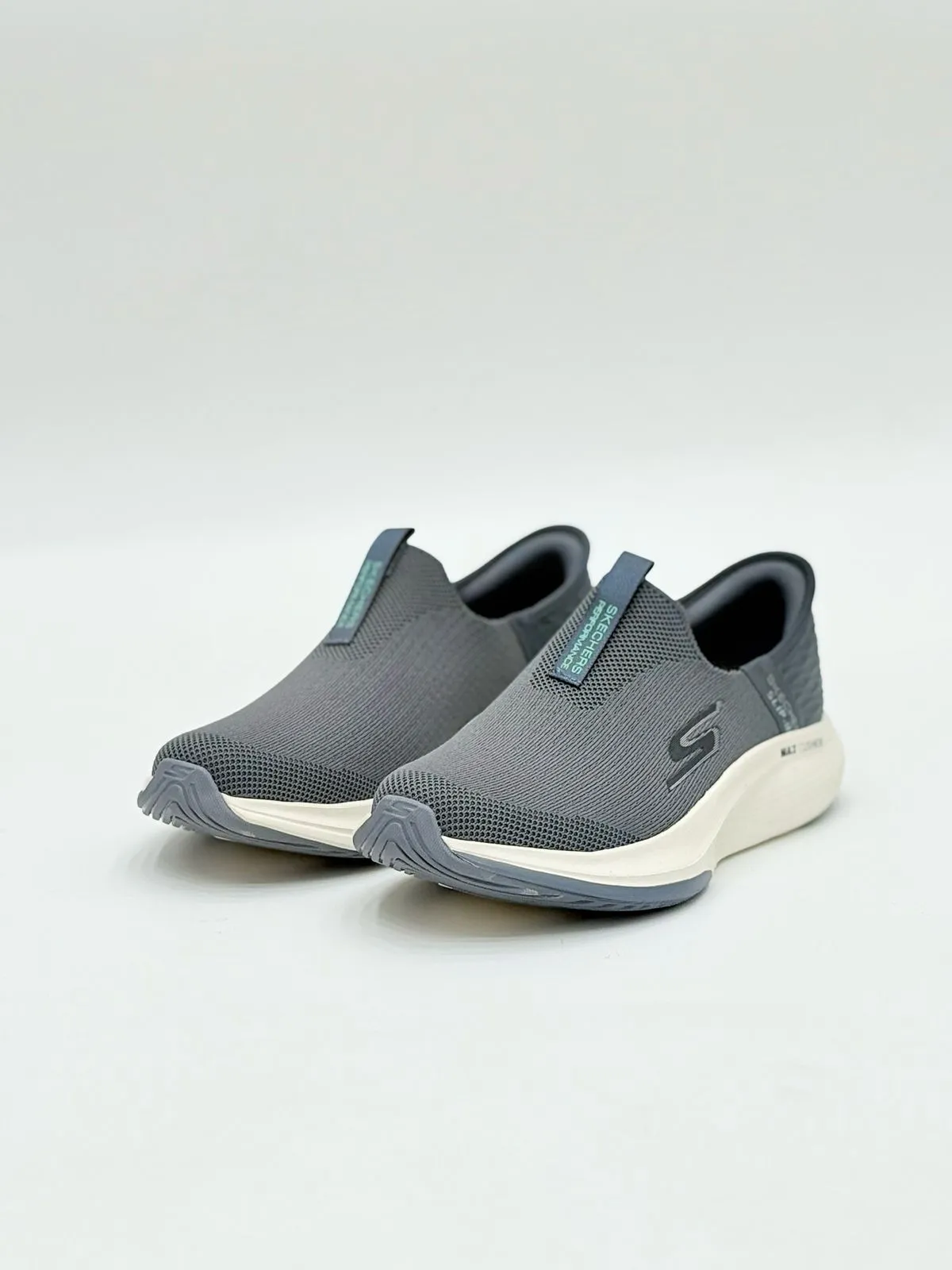 Brown Slip-On Walking Sneakers – Lightweight & Comfortable