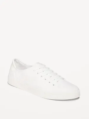 Canvas Lace-Up Sneakers for Men