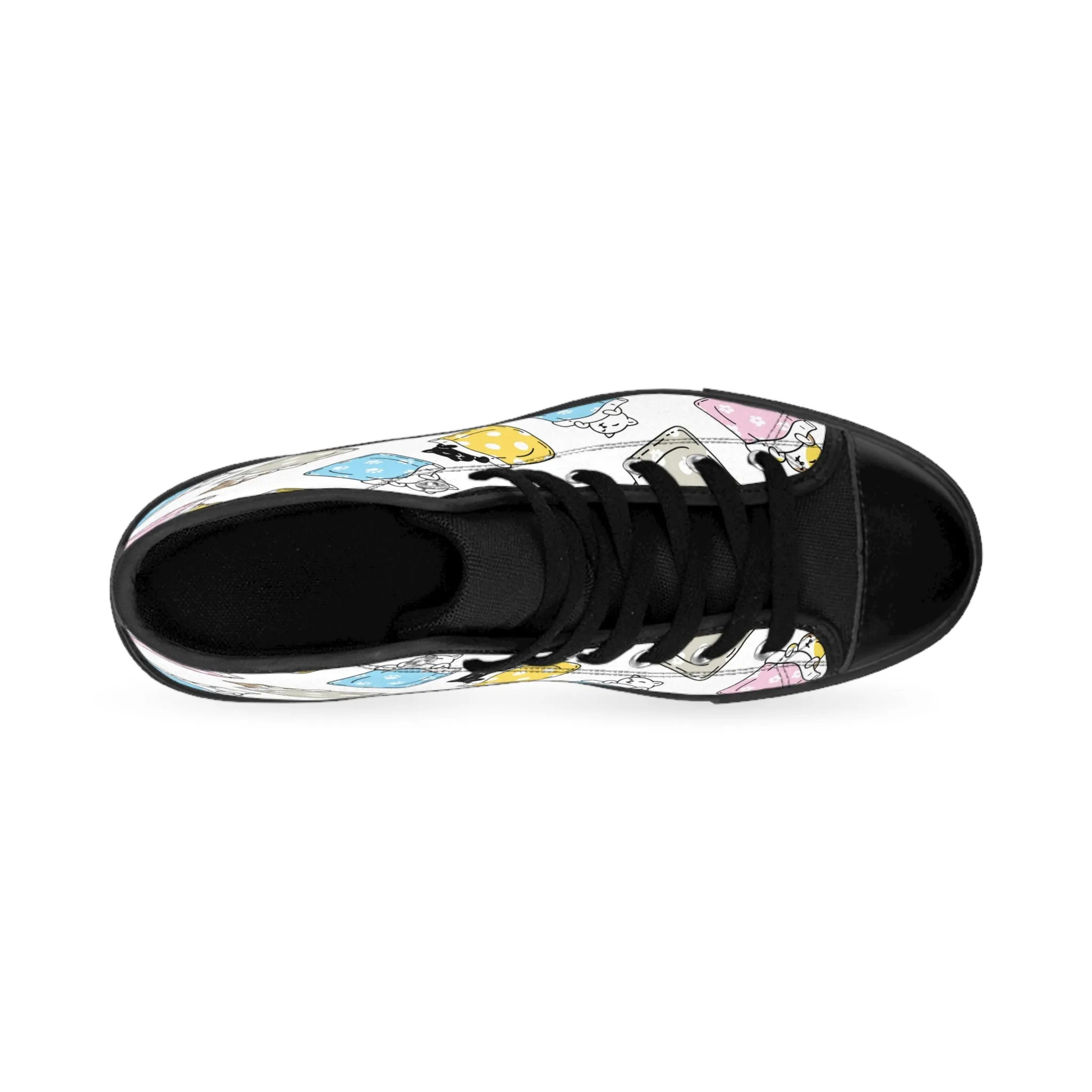 Cat and Sleeping Bags Women's Classic Sneakers
