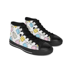 Cat and Sleeping Bags Women's Classic Sneakers