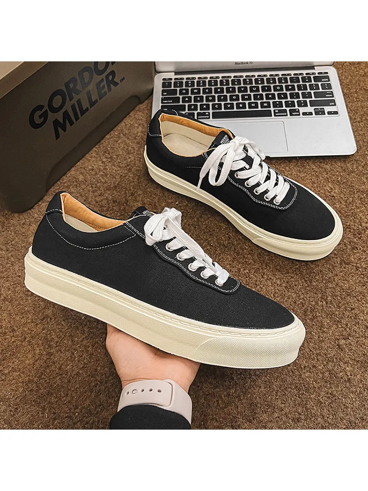 Chic Men'S Low Canvas