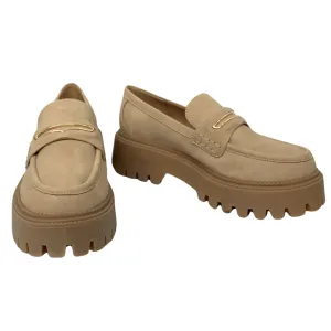 Chunky Lug Sole Loafers