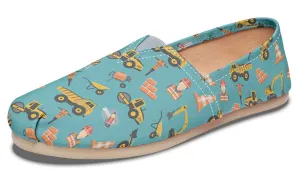 Construction Pattern Casual Shoes