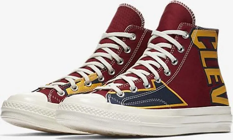 Converse Chuck Taylor All Star Premium Hi Cleveland Cavaliers Sneakers, Red