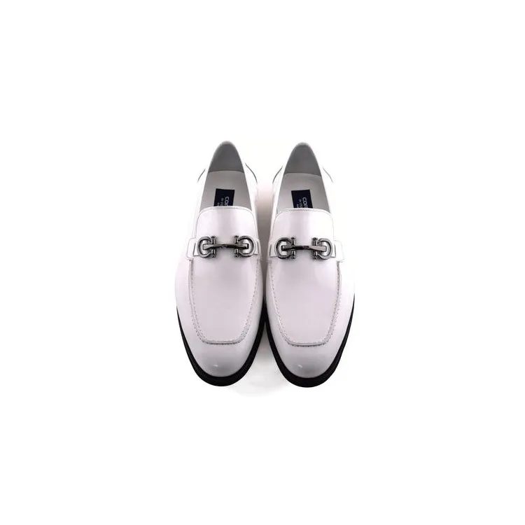 Corrente 7249 Men's Shoes Calf-Skin Leather Formal Horsebit Loafers (CRT1514)