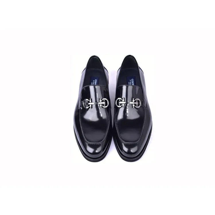 Corrente 7249 Men's Shoes Calf-Skin Leather Formal Horsebit Loafers (CRT1514)