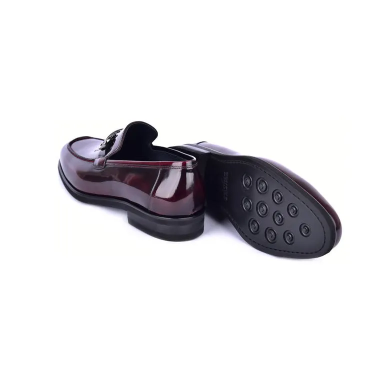 Corrente 7249 Men's Shoes Calf-Skin Leather Formal Horsebit Loafers (CRT1514)