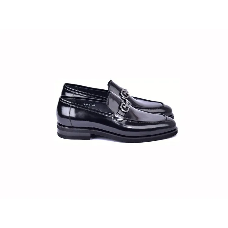 Corrente 7249 Men's Shoes Calf-Skin Leather Formal Horsebit Loafers (CRT1514)