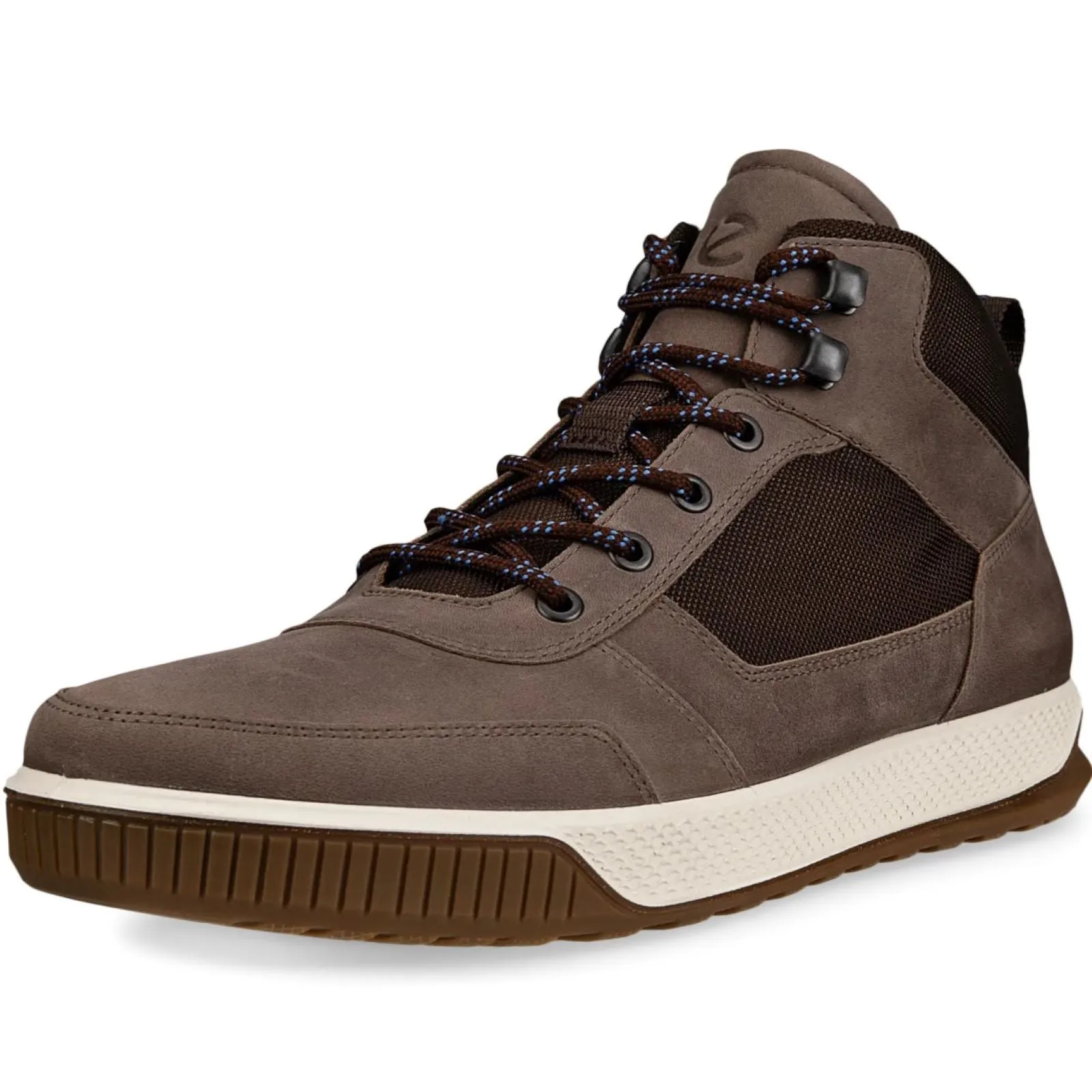 Ecco Mens Byway Tred Wool Lined Nubuck  Ankle Boots