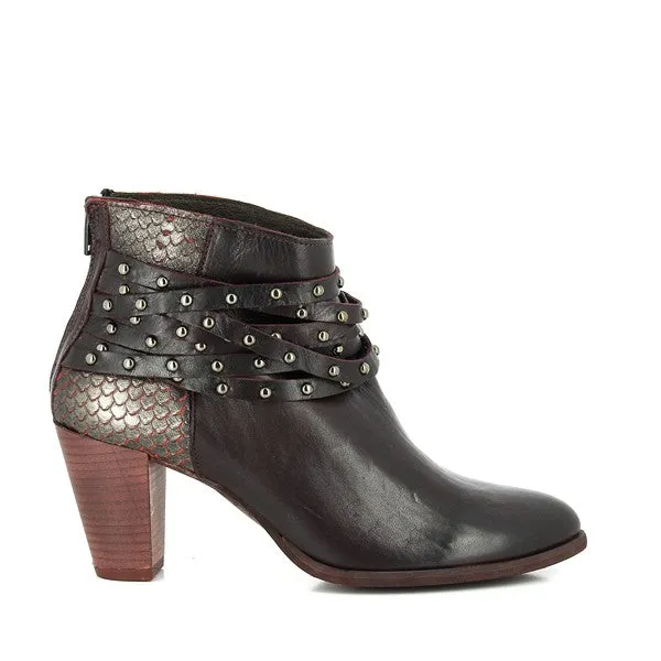 Felmini 1054 Bordo Burgundy Ankle Boots