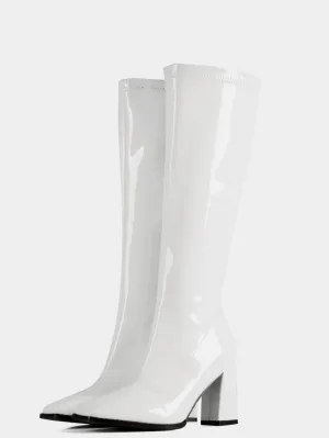 Go Go Boots Chunky Block Heels