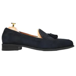 Handmade Custom Suede Leather Mens Loafers