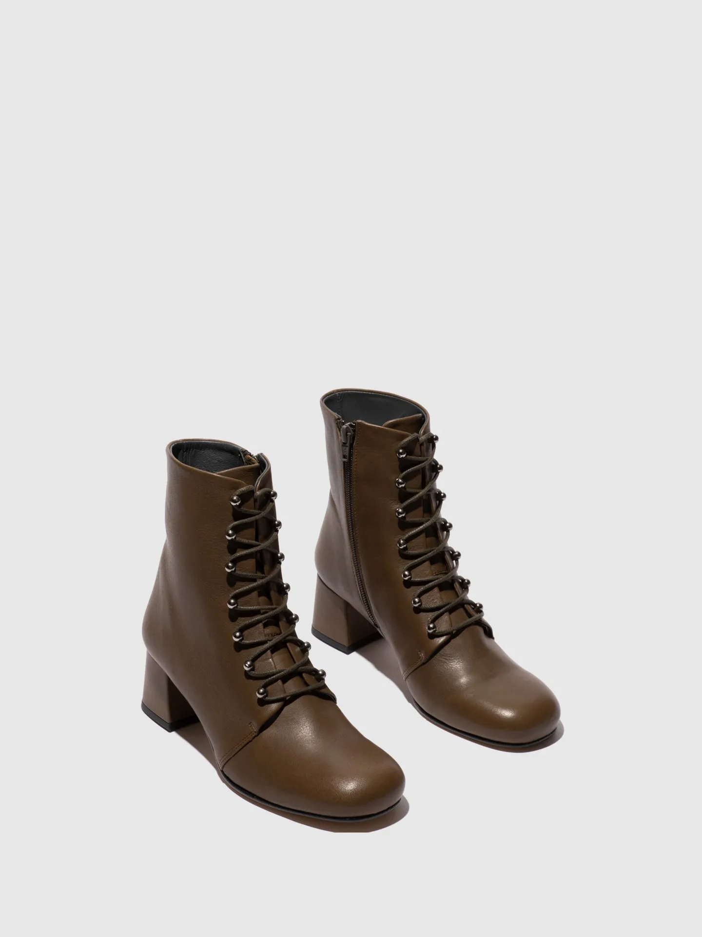 Lace-up Ankle Boots SENK171FLY MILITARY