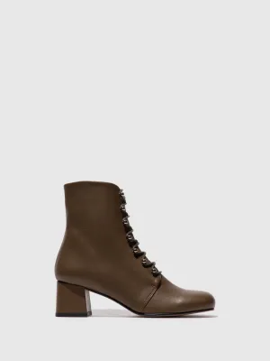 Lace-up Ankle Boots SENK171FLY MILITARY