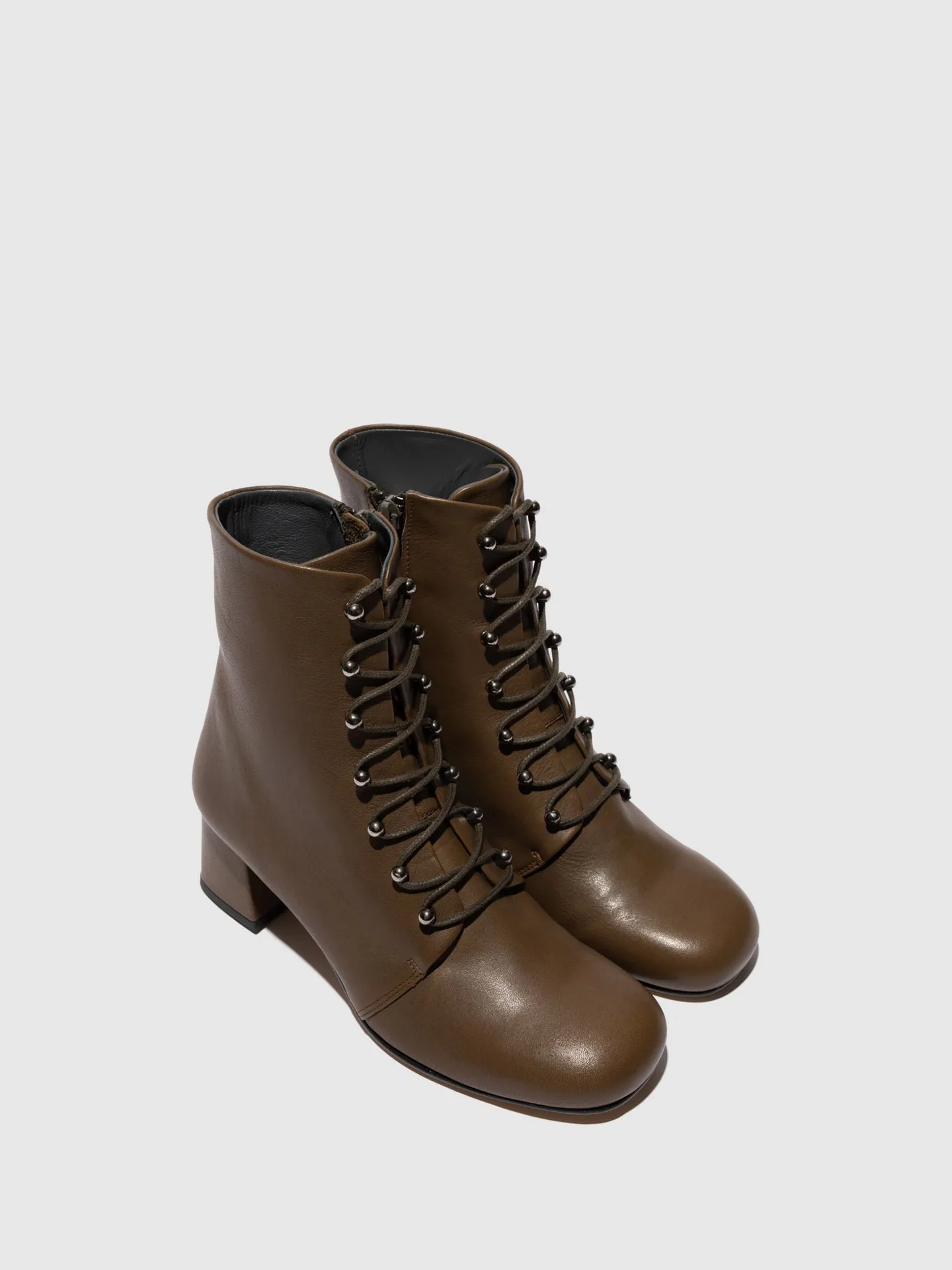 Lace-up Ankle Boots SENK171FLY MILITARY