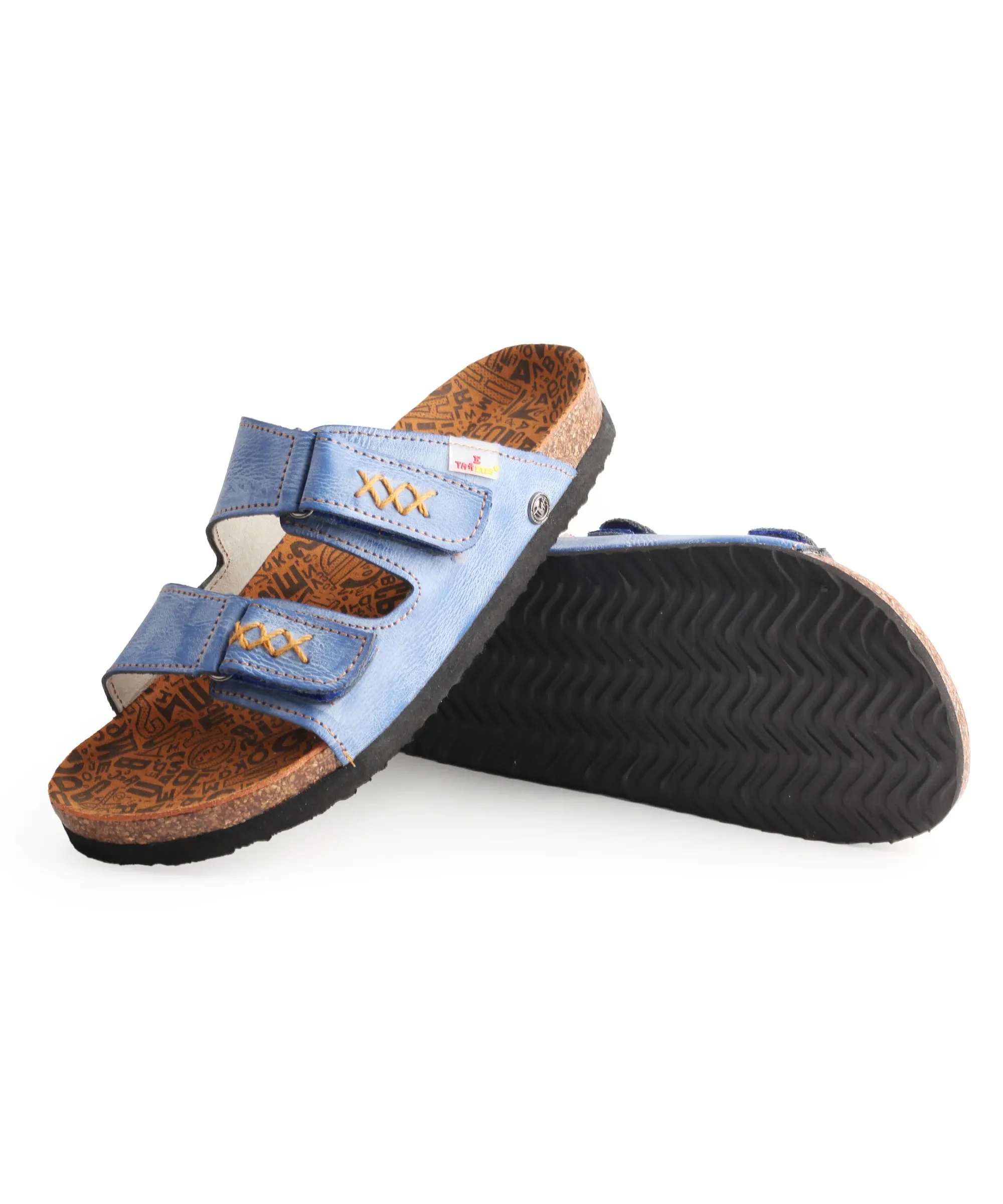 Luxury Step - High-Quality Genuine Leather p Retro Stitch Sandals For Women