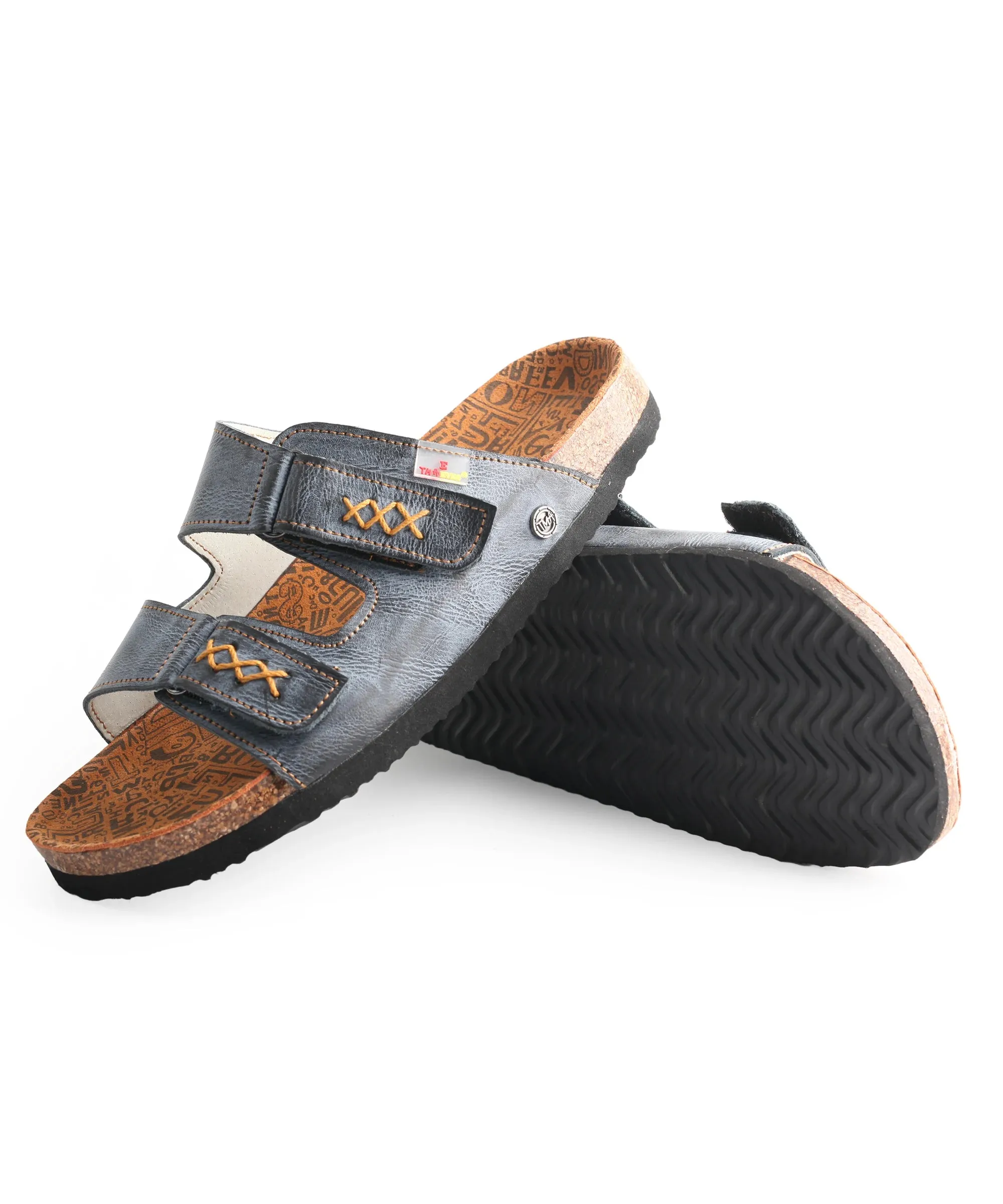 Luxury Step - High-Quality Genuine Leather p Retro Stitch Sandals For Women