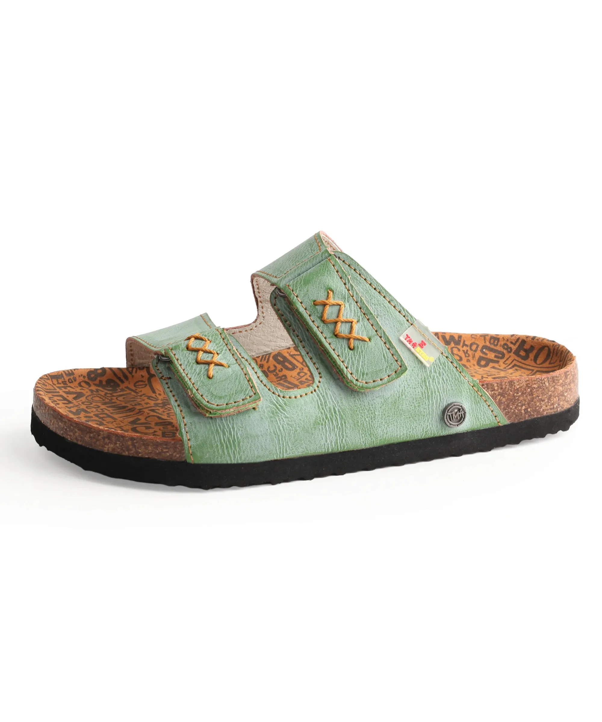 Luxury Step - High-Quality Genuine Leather p Retro Stitch Sandals For Women