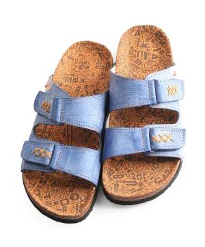 Luxury Step - High-Quality Genuine Leather p Retro Stitch Sandals For Women