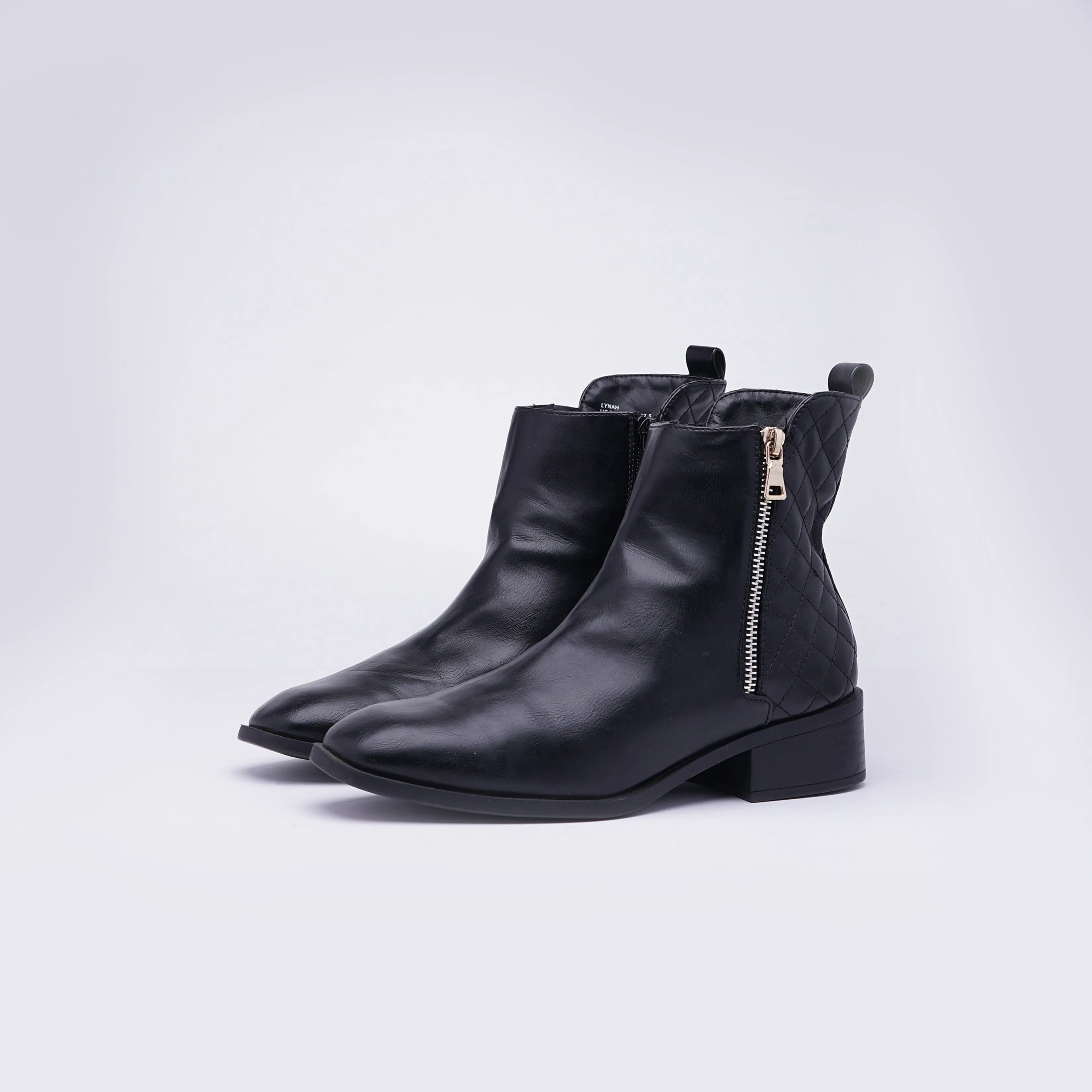 Lynah Zip Up Ankle Boots