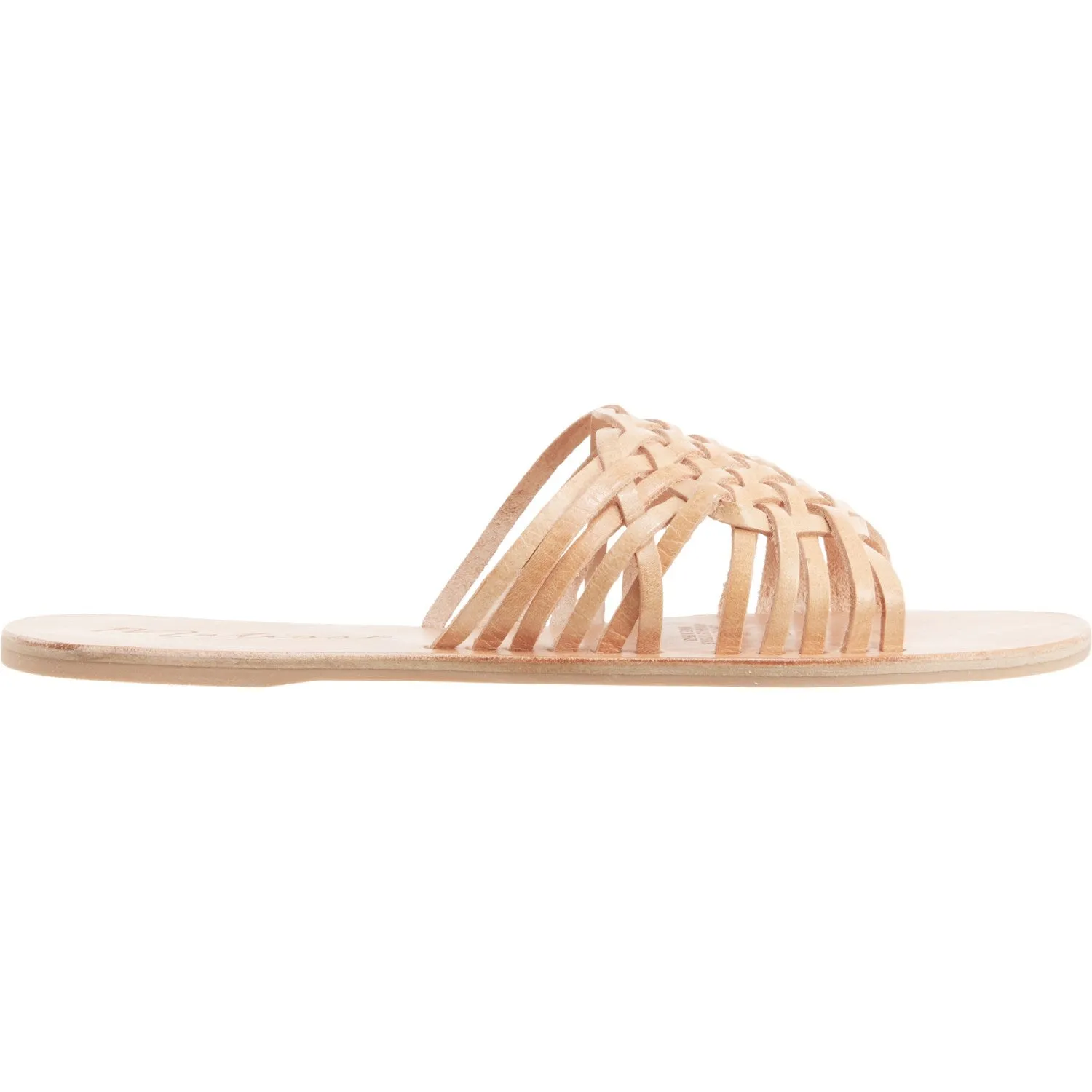 Matisse Women's Fred Woven Leather Flat Slip On Sandals