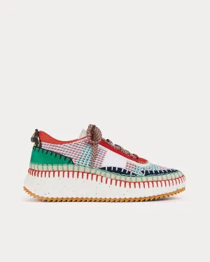 Nama Multi / Green / Orange Low Top Sneakers