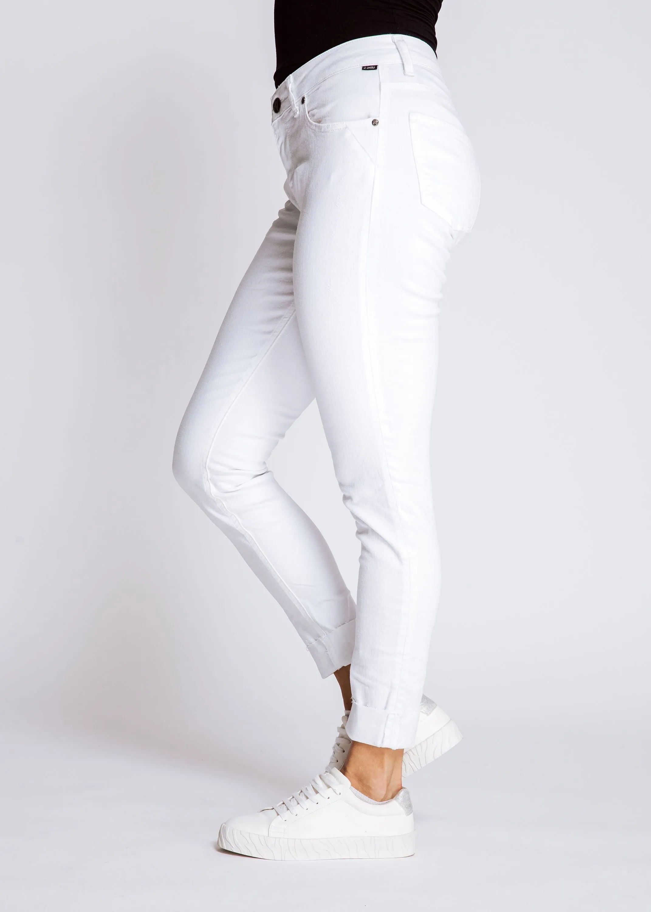 Nova White Jeans