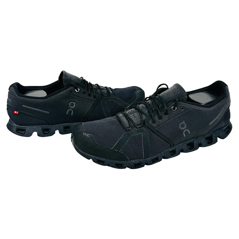 On Cloud Men's All Black Running Shoes