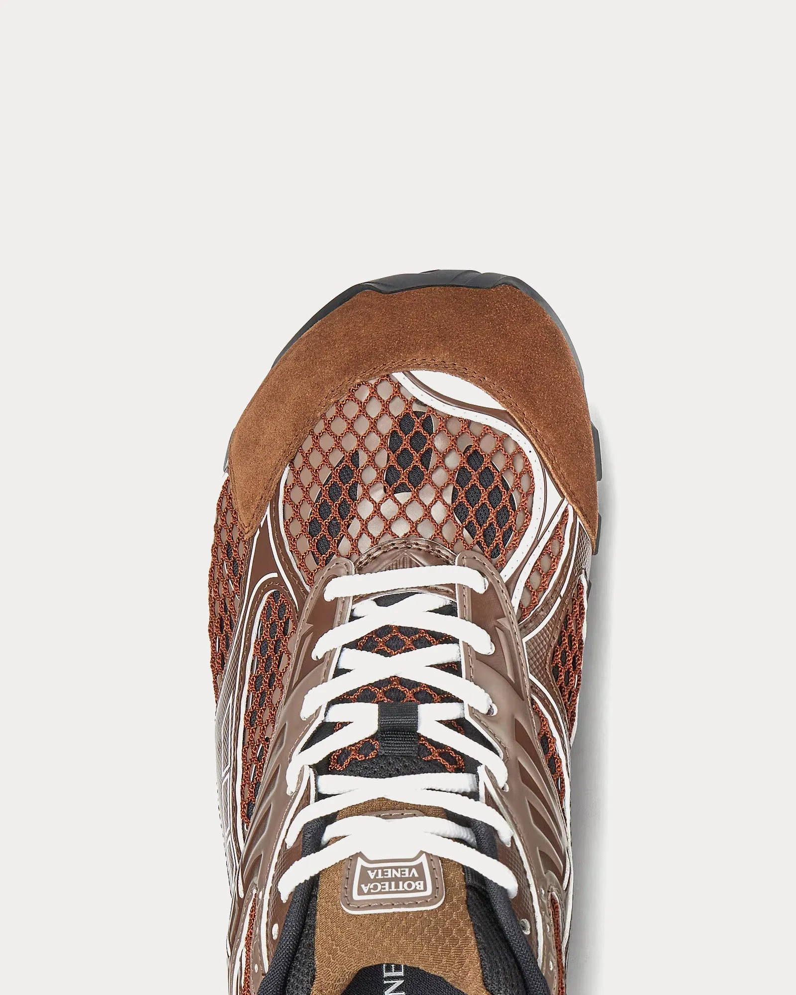 Orbit Lightweight Technical Fabric, Suede & Mesh Star Anise / Pinecone Low Top Sneakers