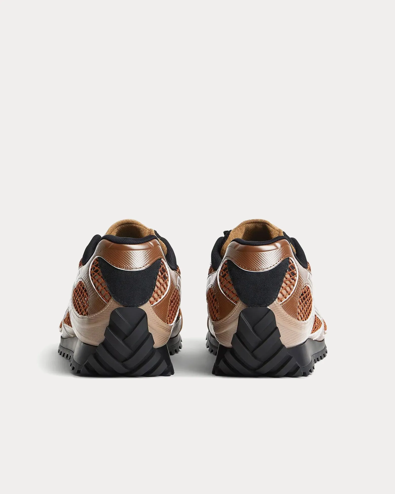 Orbit Lightweight Technical Fabric, Suede & Mesh Star Anise / Pinecone Low Top Sneakers