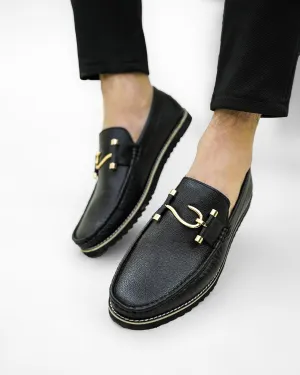 ROYAL BLACK LOAFERS