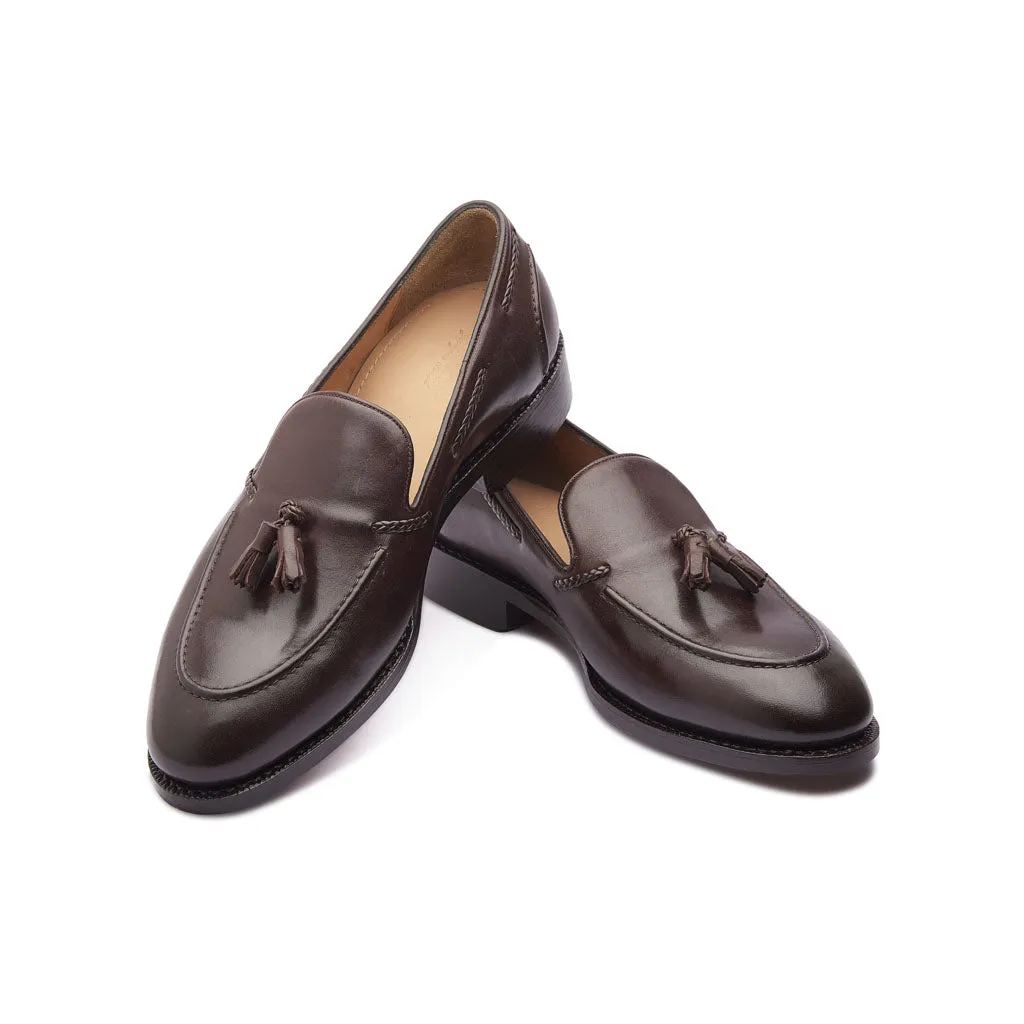 Royce, Tassel Loafer - Brown | Hand Welted | Classics Collection