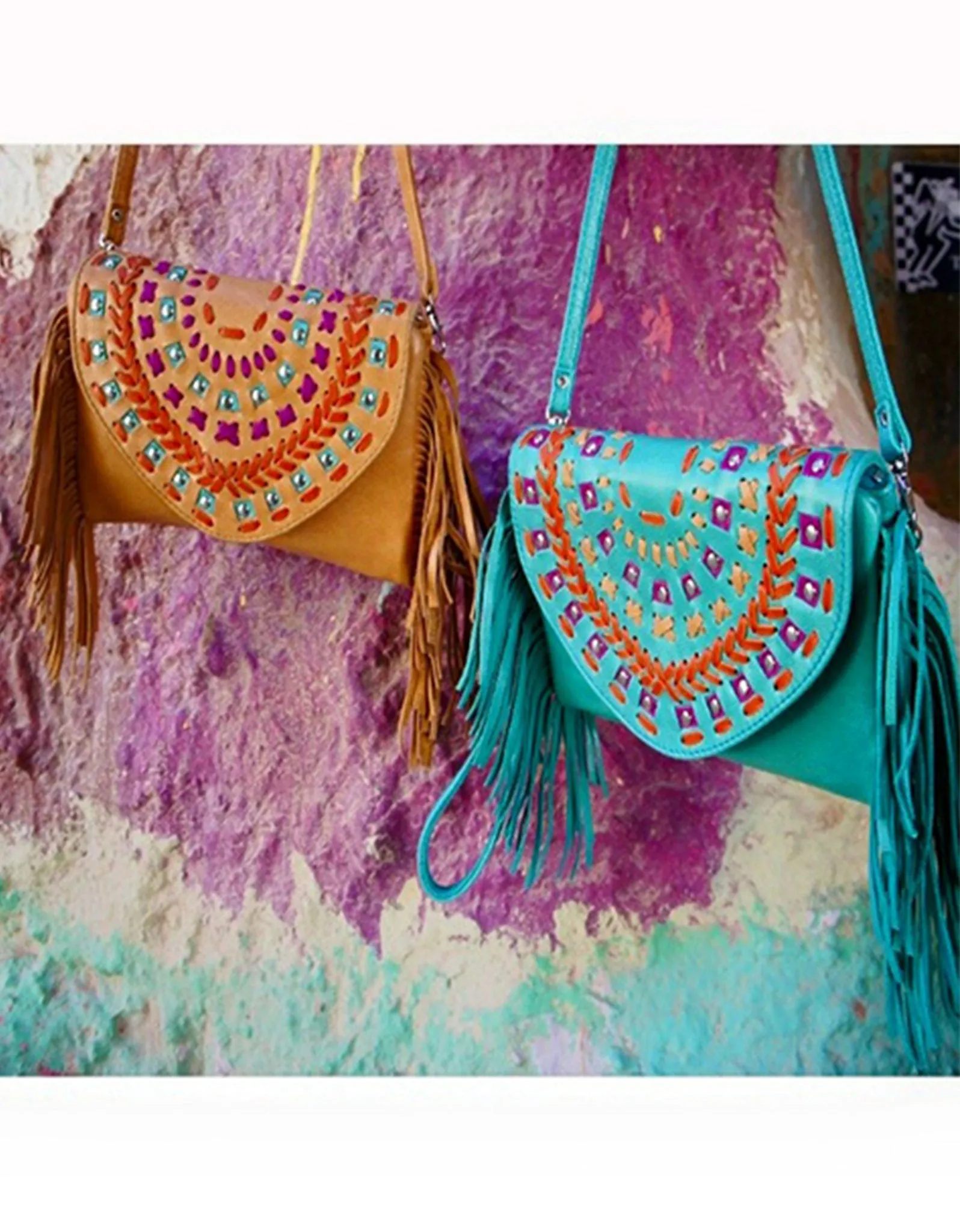 Sacred Clutch with Fringe